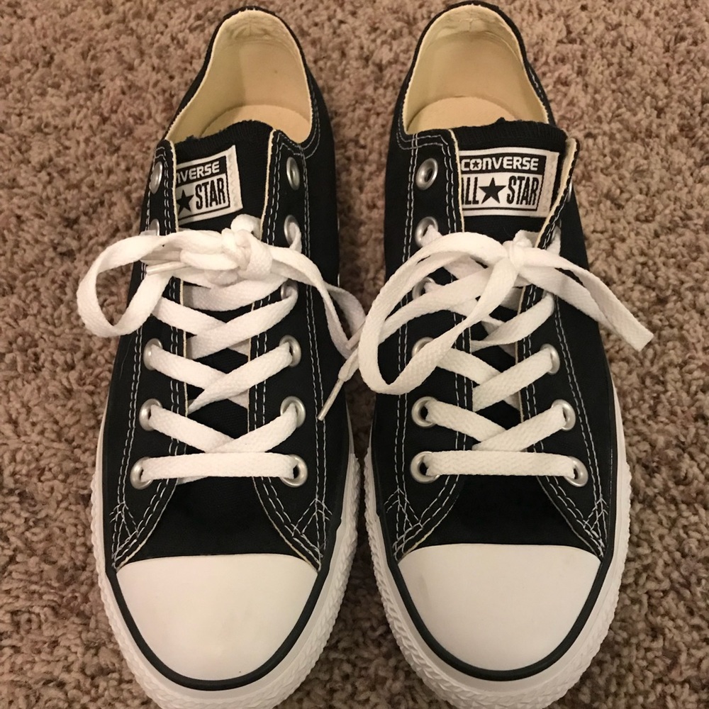 Black converse